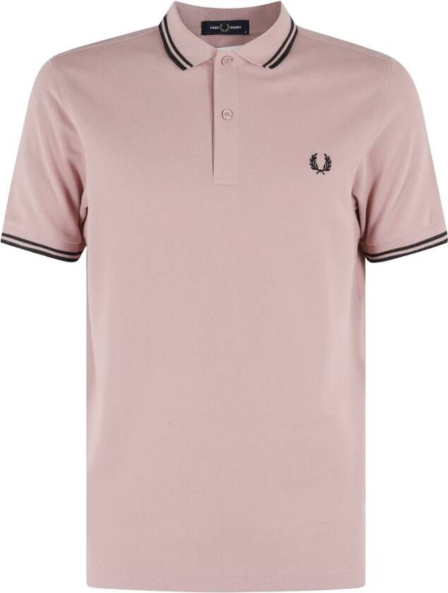 Comme des Garçons Rose Polo Shirt met Energie Slogan