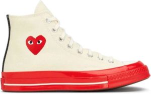 Comme des Garçons Play Sneakers Wit