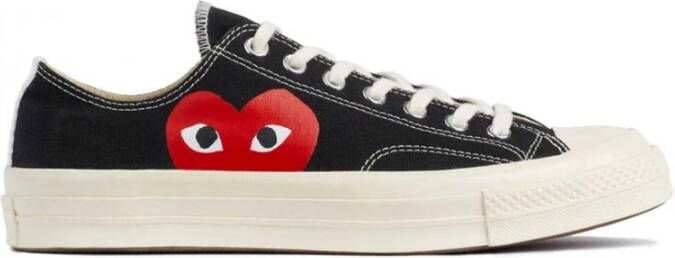 Comme des Garçons Play Big Heart Ct70 Low Top Sneakers Black