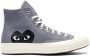 Comme des Garçons Play Chuck Taylor 1970s High Canvas Sneaker Gray - Thumbnail 2