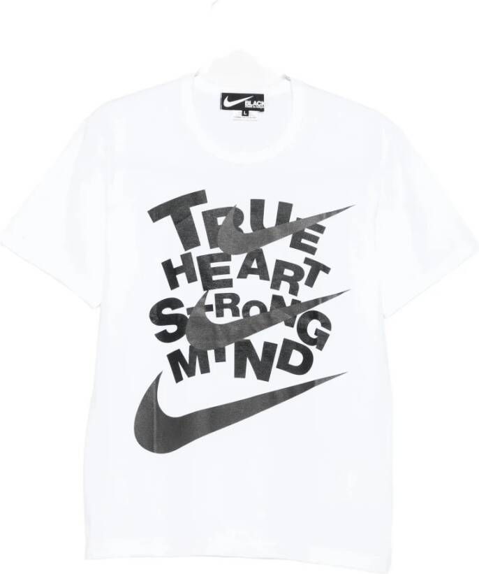 Comme des Garçons T-shirt met sloganprint