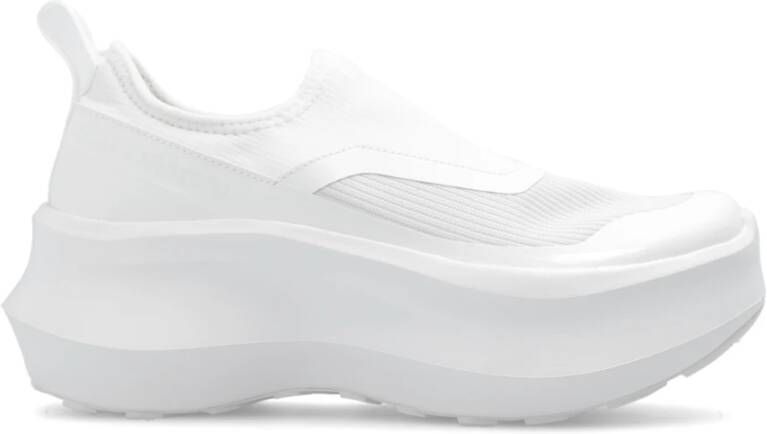 Comme des Garçons Witte Platform Sneakers x Salomon White Dames