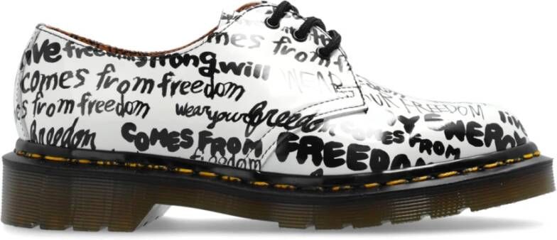 Comme des Garçons x Dr. Martens White Dames