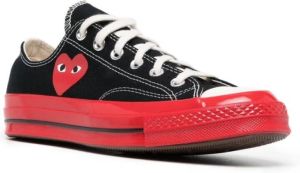 Comme des Garçons Zoals het spelen van platte schoenen jongens Zwart Dames