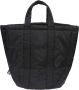 Comme des Garçons Zwarte Boodschappentas met Twee Handvatten - Thumbnail 1
