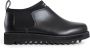 Comme des Garçons Zwarte Leren Logo Print Laarzen - Thumbnail 1