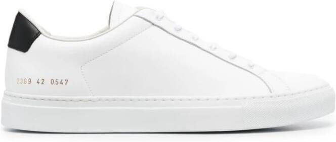 Common Projects 2389 Retro Klassieke Sneakers White Heren