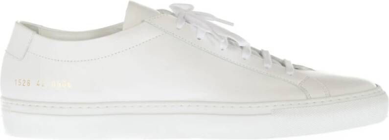 Common Projects Original Achilles Low White Sneakers Wit Heren