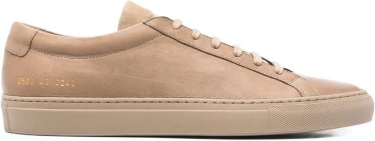 Common Projects Beige Sneakers voor Mannen Aw25 - Foto 2