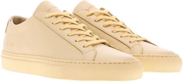 Common Projects Low-Top Sneakers Original Achilles Low Yellow Sneakers in geel - Foto 3