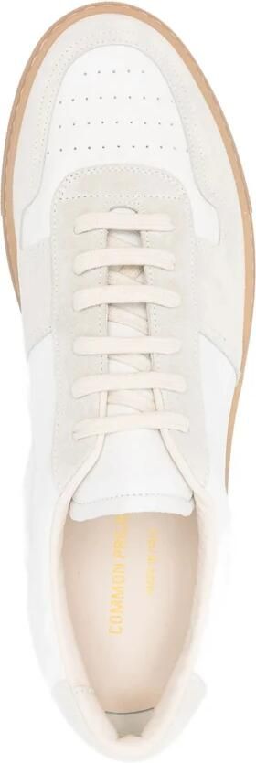 Common Projects Witte Suède Leren Veterschoenen - Foto 3