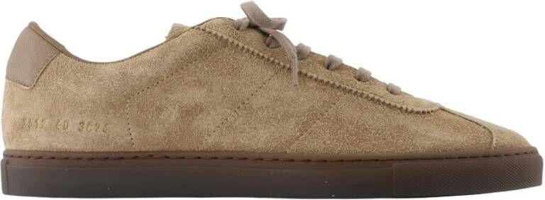 Common Projects Grijze Leren Field Trainer Sneakers
