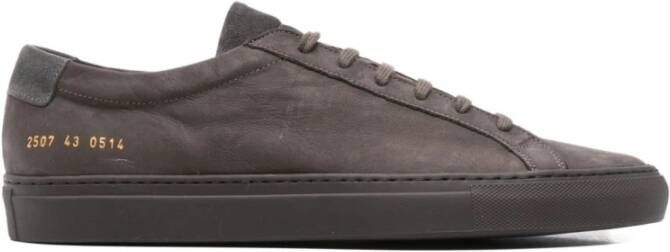 Common Projects Grijze Leren Sneakers Aw25