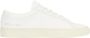 Common Projects Italiaanse leren sneakers met gouden code - Thumbnail 1