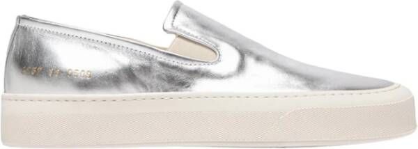 Common Projects Italiaanse Slip-On Sneakers Gray Dames