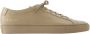 Common Projects Koffie Leren Lage Sneakers Brown Heren - Thumbnail 1