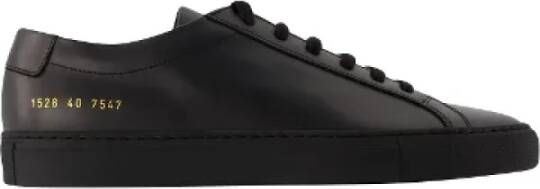 Common Projects Leather sneakers Black Heren