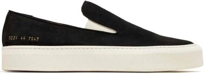 Common Projects Loafers Black Heren