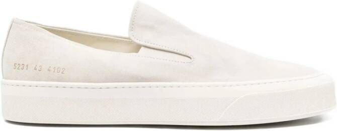 Common Projects Off-White Suède Instap Sneakers