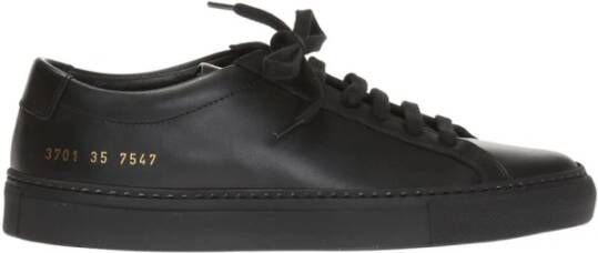 Common Projects Originele Achilles sneakers Zwart Dames