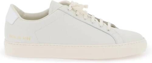 Common Projects Retro Lage Top Sneakers White Heren