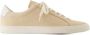 Common Projects Roze Nubuck Sneakers Leer Ronde Neus - Thumbnail 1