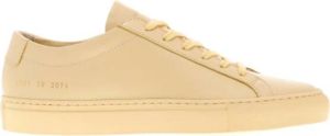 Common Projects Sneakers Geel Dames