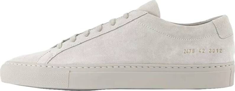 Common Projects Suede Tonal Carta Sneakers