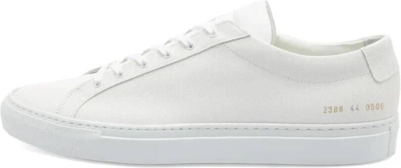Common Projects Tech White Sneakers White Heren