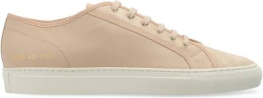 Common Projects Toernooi lage sneakers Beige Dames