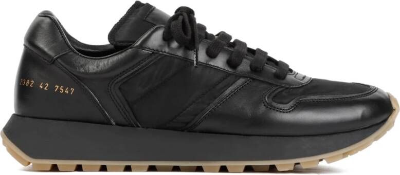 Common Projects Track 76 Zwarte Sneakers Black Heren