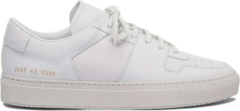 Common Projects Witte Leren Sneakers voor Mannen