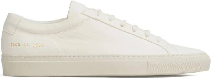 Common Projects Witte Leren Veterschoenen