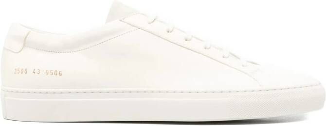 Common Projects Witte Leren Veterschoenen