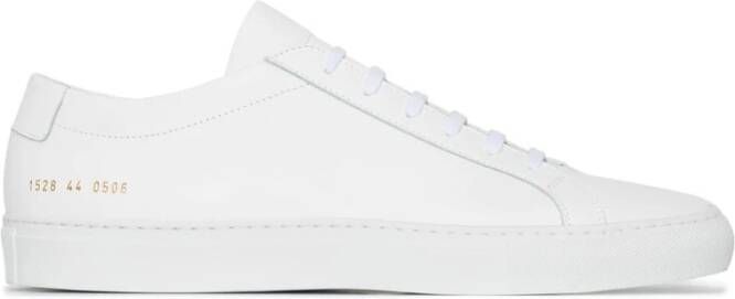 Common Projects Witte Achilles Sneakers voor de ultieme uitdaging White Heren