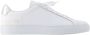 Common Projects Wit Zilver Retro Klassieke Leren Sneakers White Dames - Thumbnail 1