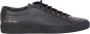 Common Projects Zwarte Leren Achilles Sneakers Black Dames - Thumbnail 1