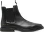 Common Projects Zwarte leren instap enkellaarzen - Thumbnail 1