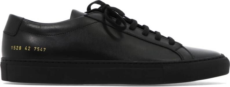 Common Projects Zwarte Sneakers voor Mannen