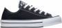 Converse Chuck Taylor All Star Eva Lift Canvas Platform (gs) Fashion sneakers Schoenen black white maat: 38.5 beschikbare maaten:37.5 38 39 3 - Thumbnail 1
