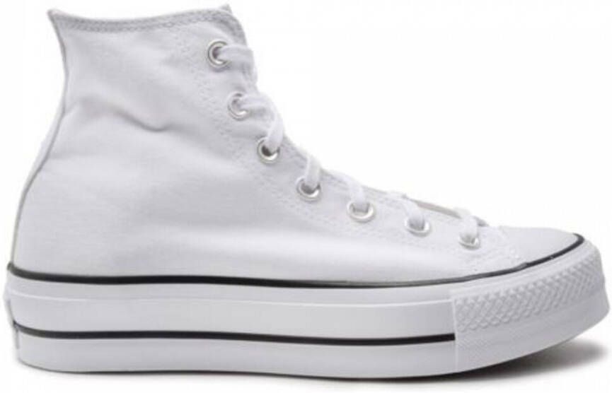 Converse All Star Lift Hi Trainers Wit Dames