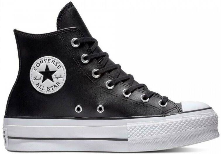 Converse All Star Lift Leather High sneakers Zwart Dames