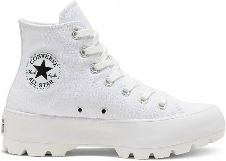 Converse All Star Lugged Hi Top Sneakers Wit Dames