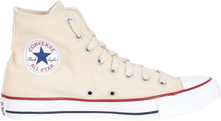 Converse Beige Witte Ctas HI Sneakers Beige Dames