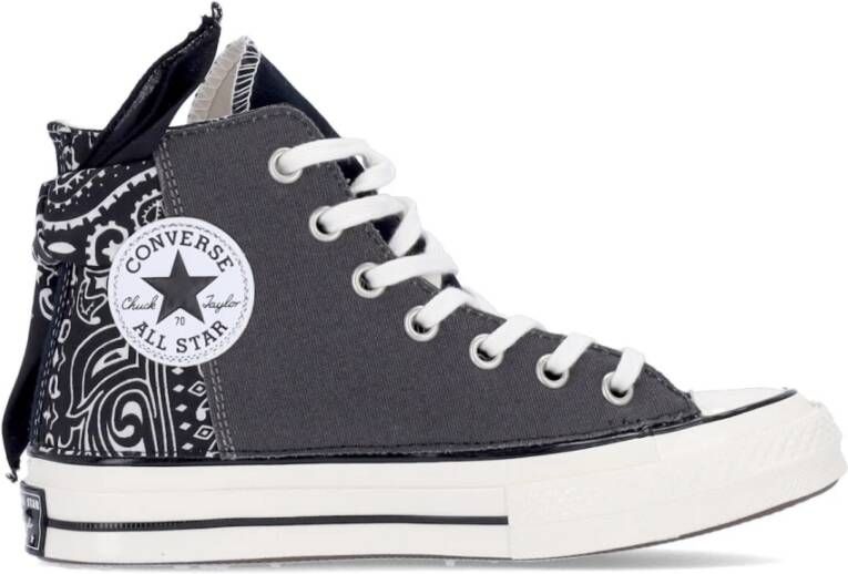Converse Beperkte editie zwarte paisley patchwork sneakers Zwart Heren
