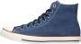 Converse Blauwe Denim Hoge Sneakers Blue Heren - Thumbnail 1