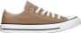 Converse Bruine Canvas Lage Sneakers Brown Dames - Thumbnail 1