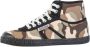 Kawasaki Sneakers Camo Canvas Boot K202418-ES 8885 Various Brown - Thumbnail 1