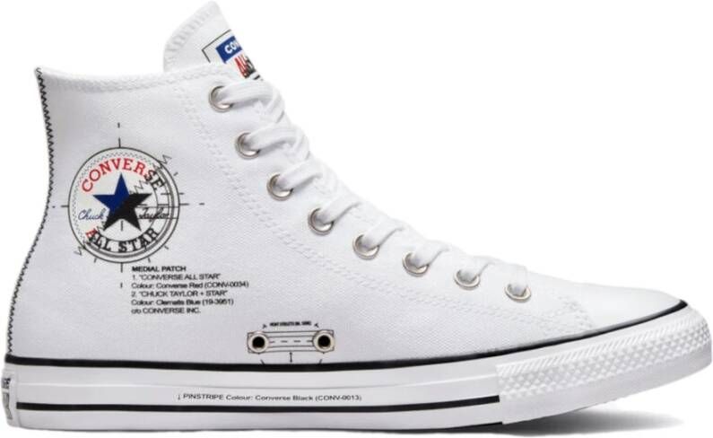 Converse Canvas High Top Rubberen Zool Sneaker