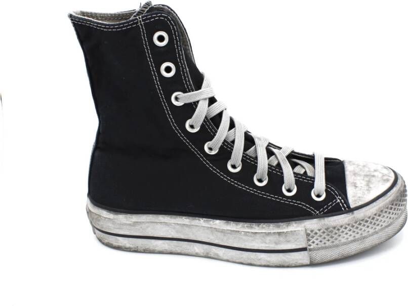 Converse Canvas Platform High Top Sneakers